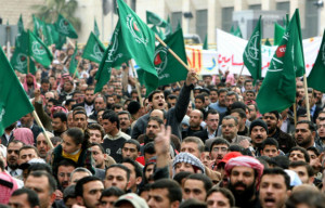 A Muslim Brotherhood rally in Syria. Photo: Wikipedia.