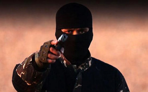 An English-speaking Islamic State fighter. Photo: Screenshot.