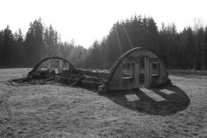 Remains of a hut in Kaufering VII. Photo: provided by the author.