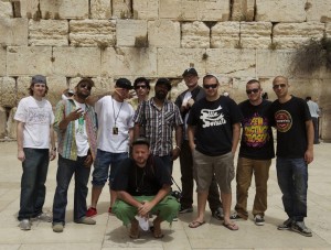 Artists 4 Israel on a recent trip to Israel. Photo: Craig Dershowitz